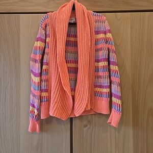 Adorable Cat & Jack Sweater, Missoni-inspired, Vibrant Colors, VGUC